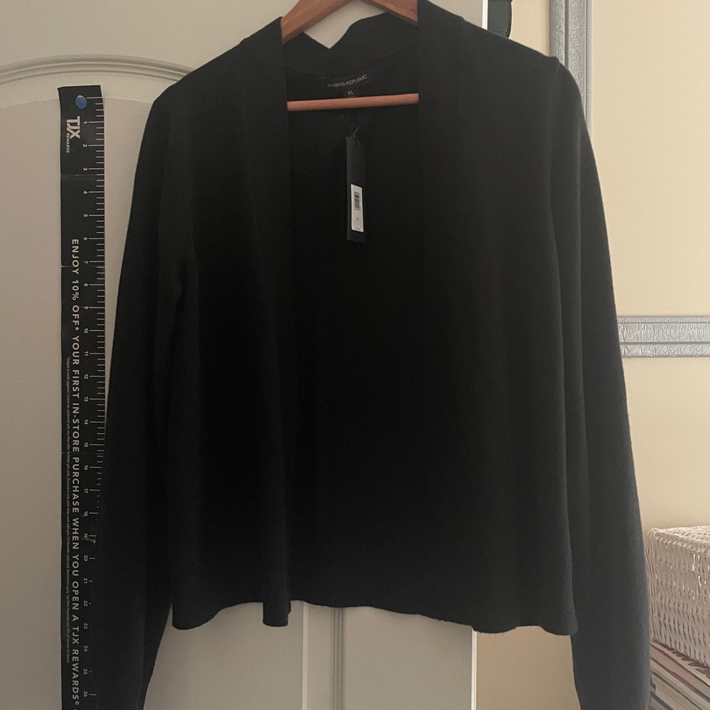 NWT Banana Republic XL Black Sweater